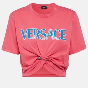 Versace Safety Pin Logo T-shirt